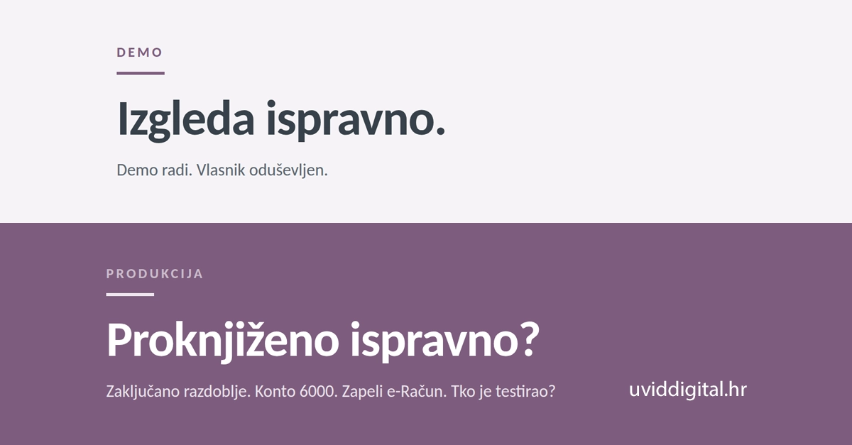 Vibe coding i ERP Uvid